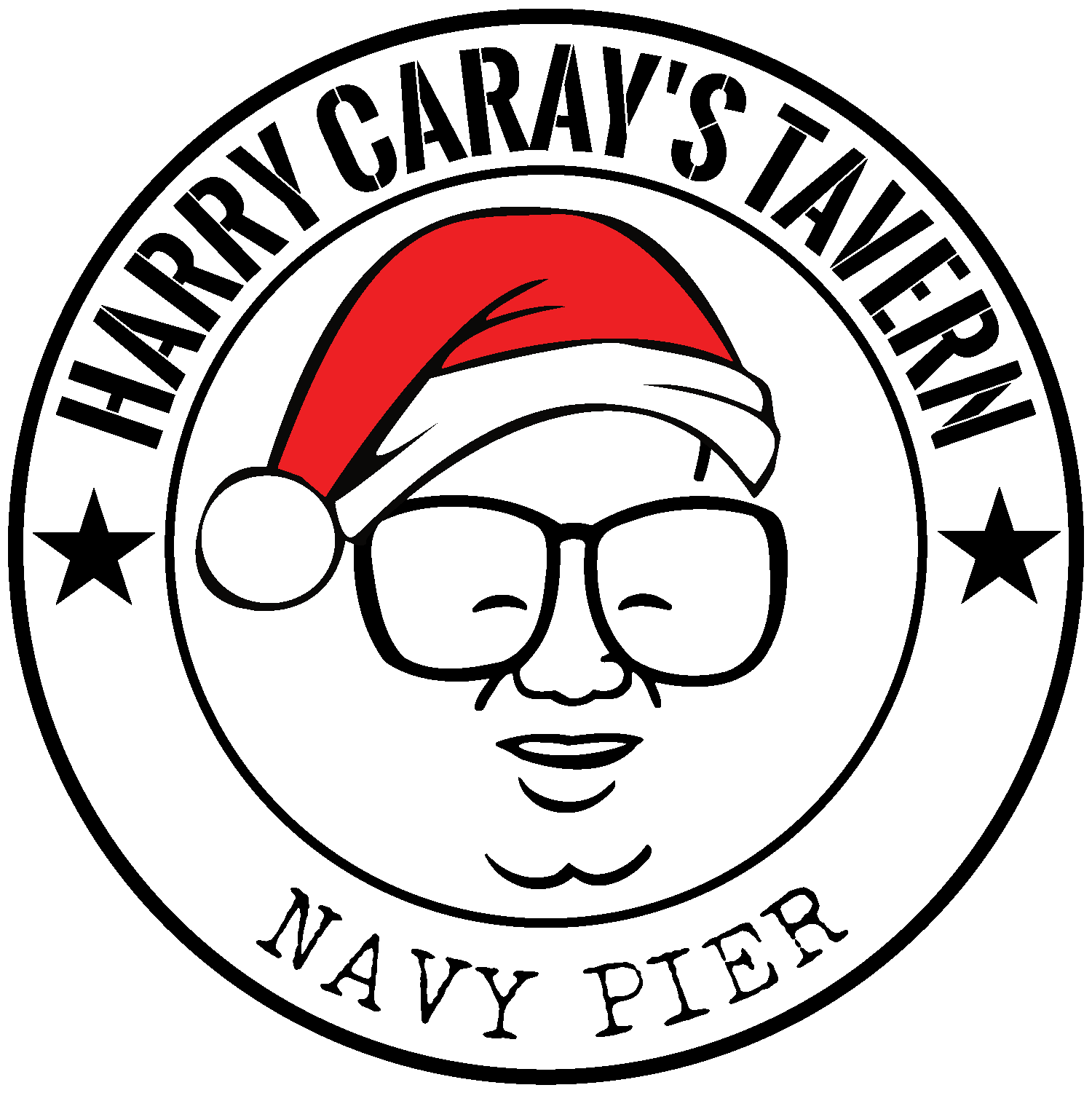 Harry Caray's Tavern Circle Logo Christmas 01