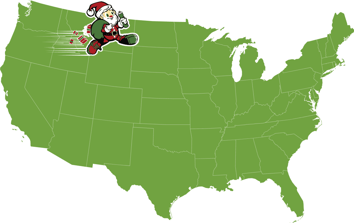 Racelocations dashingsanta